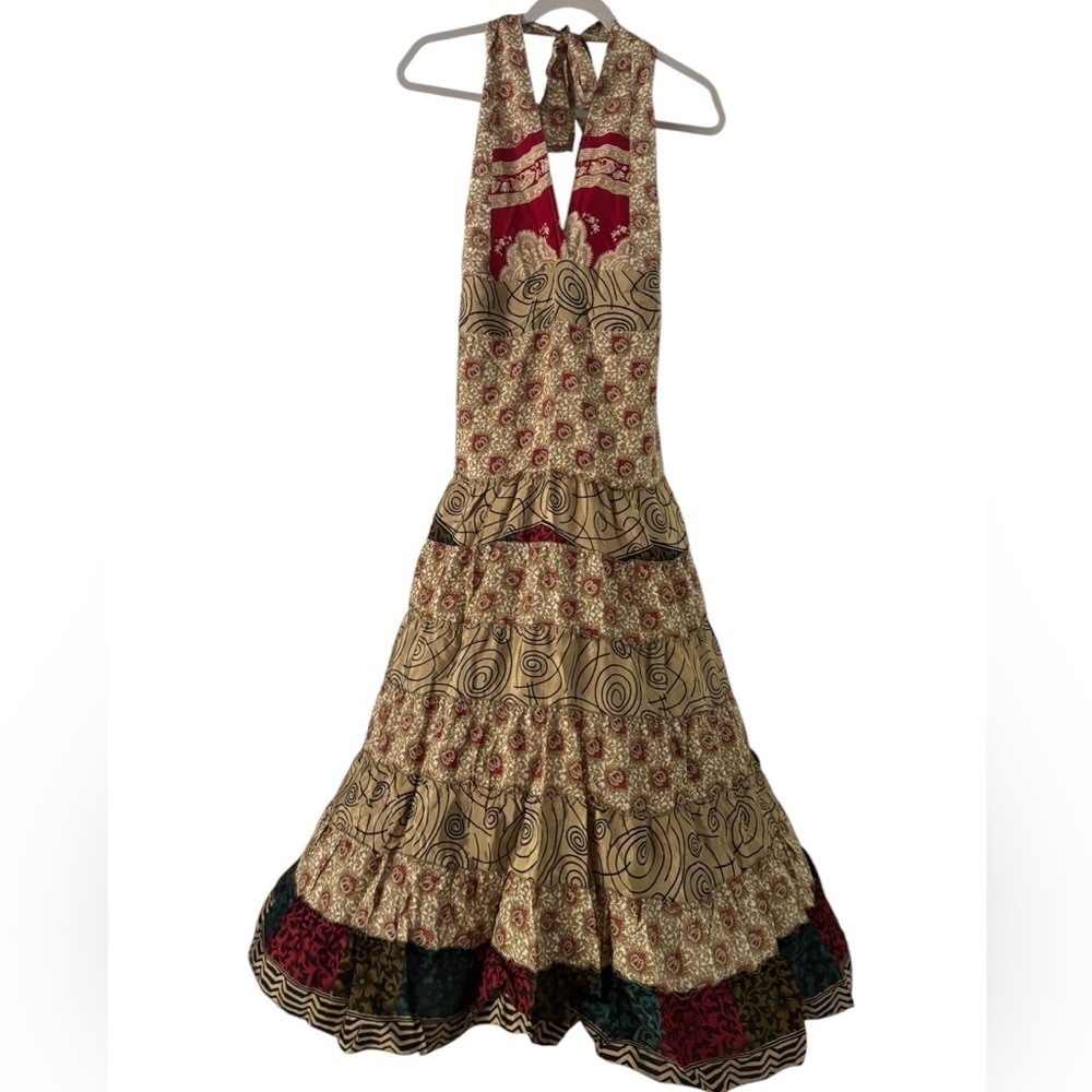 Junglee Billee Halter Midi Dress NWT